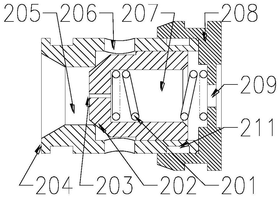 Integrated high-pressure large-flow proportional overflow type unloading valve