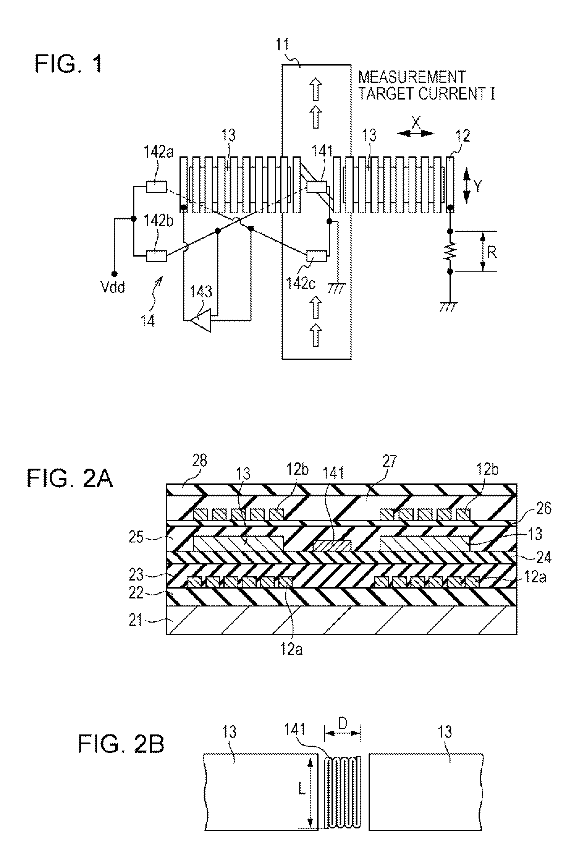 Magnetic-balance-system current sensor