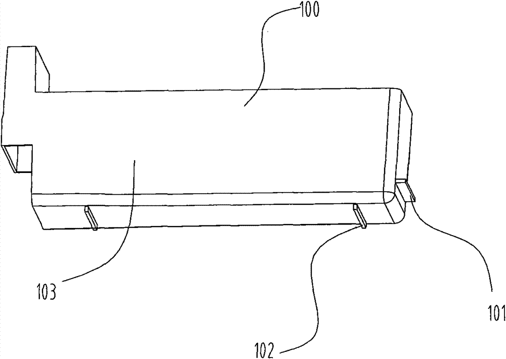 Drawer component for refrigerating plant and refrigerating plant comprising same