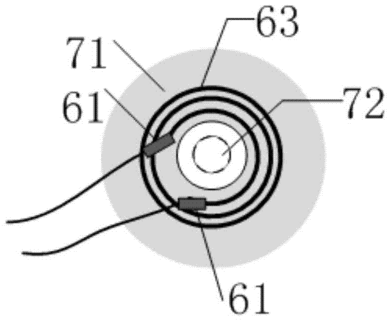 Fiber grating based interference type three-dimensional vector hydrophone