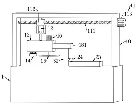 A trimming machine for processing empty stainless steel pipes