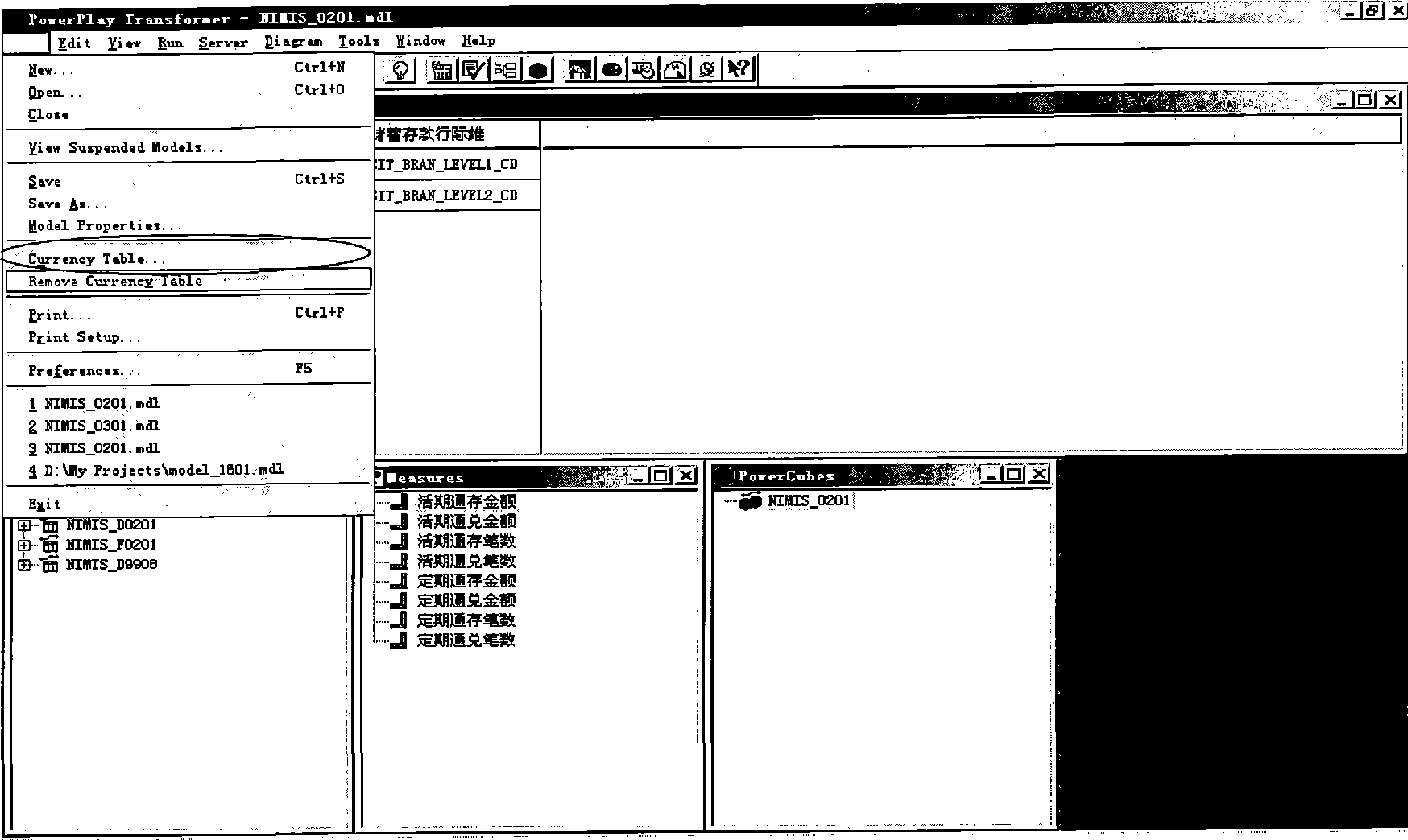 Method and device for generating multidimensional cubic based on relational database