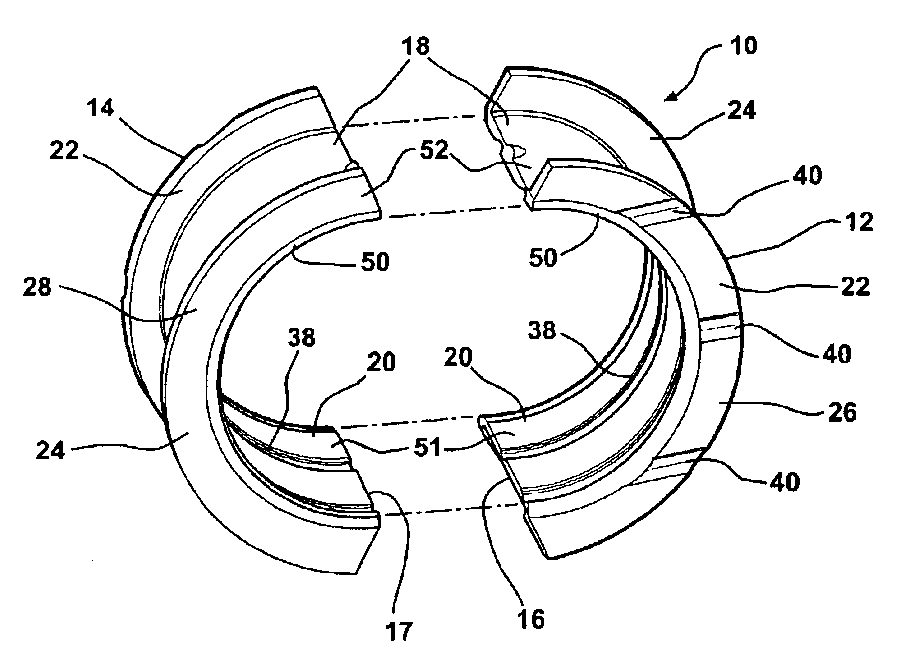 Flange bearing