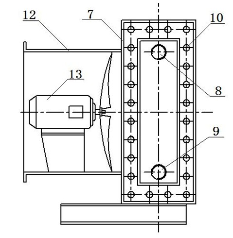 Intelligent air-cooled hydraulic punching and shearing machine