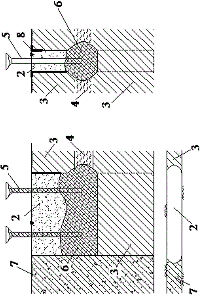 Hole collapse preventive trenching construction method of underground diaphragm wall