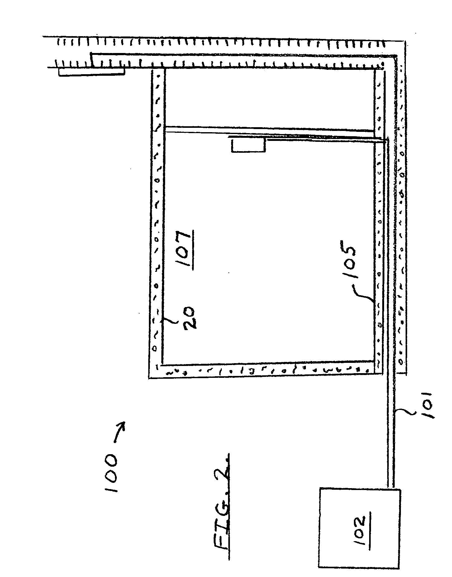 Electrical service conduit system and method of use