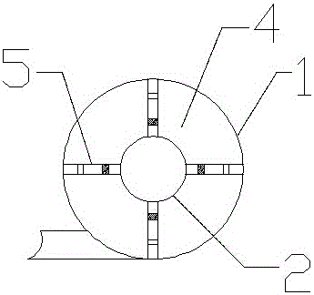 A steel pipe quenching device