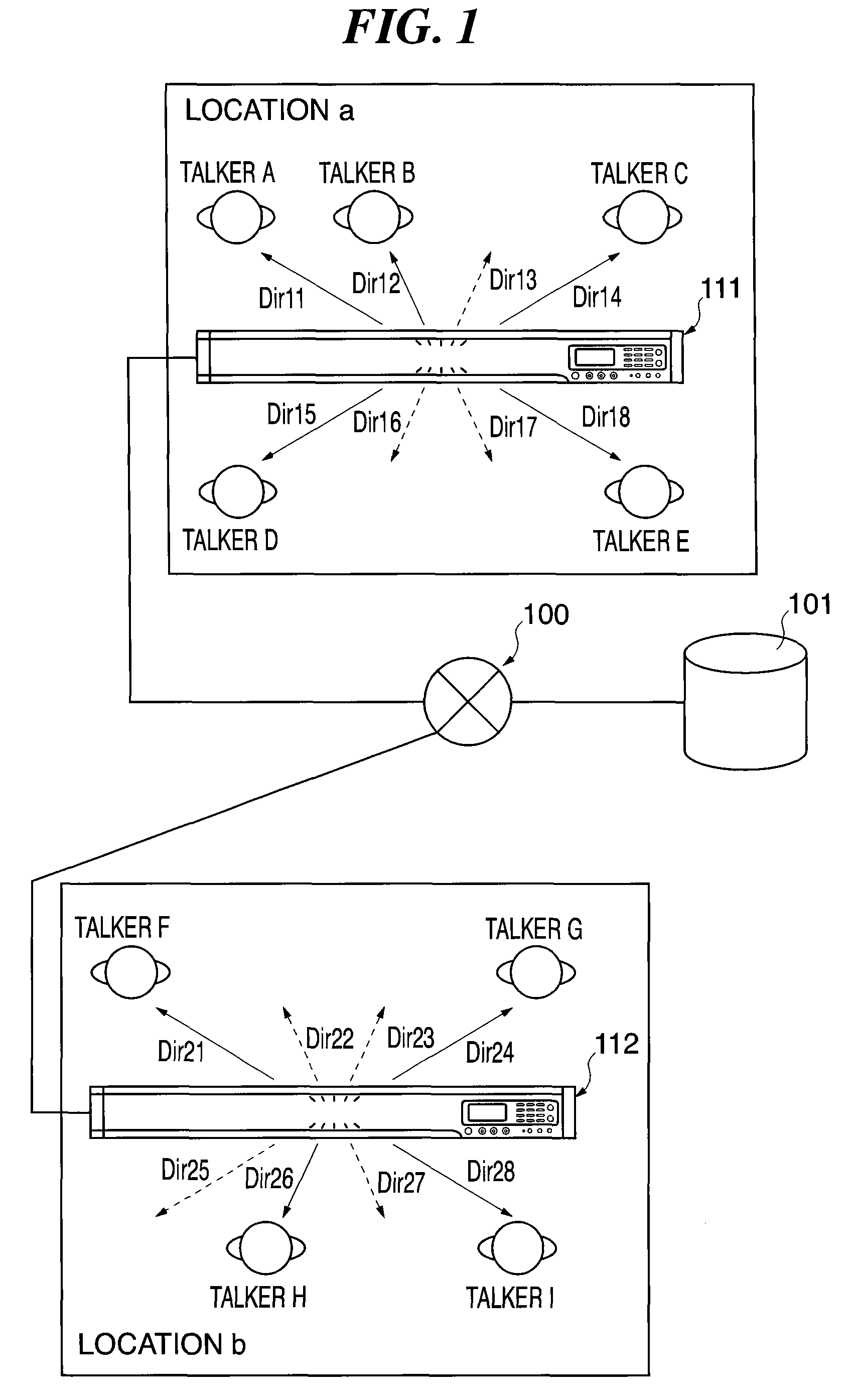 Voice situation data creating device, voice situation visualizing device, voice situation data editing device, voice data reproducing device, and voice communication system