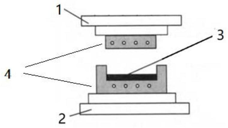 A silicon carbide/carbon fiber reinforced composite material capable of absorbing radar waves and its preparation method