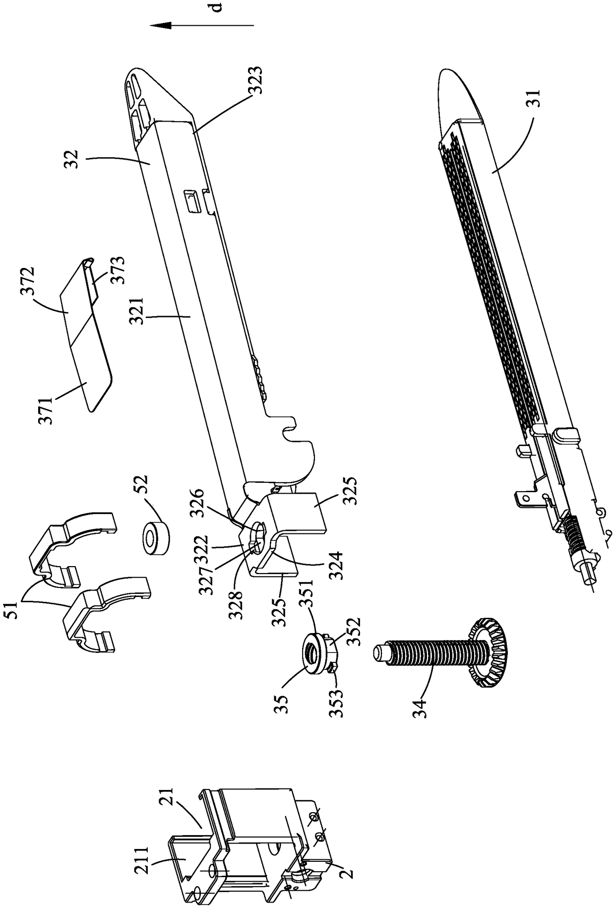 Operation apparatus for surgery department