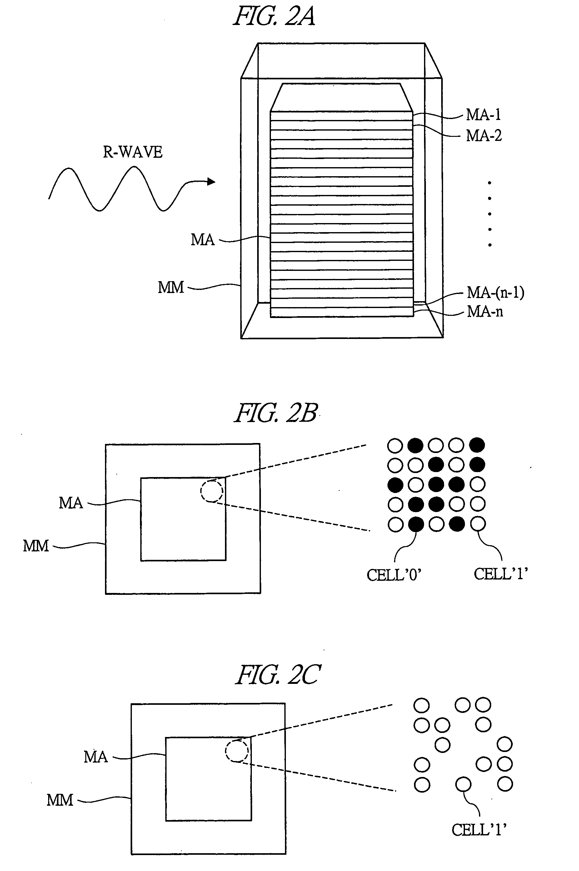 Information memory device and memory medium