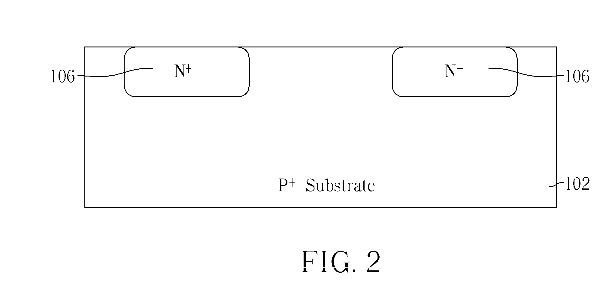 Integrated structure of IGBT and diode and method of forming the same