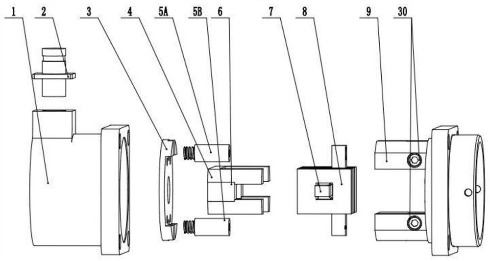 Two-dimensional plug-in type load sensitive valve