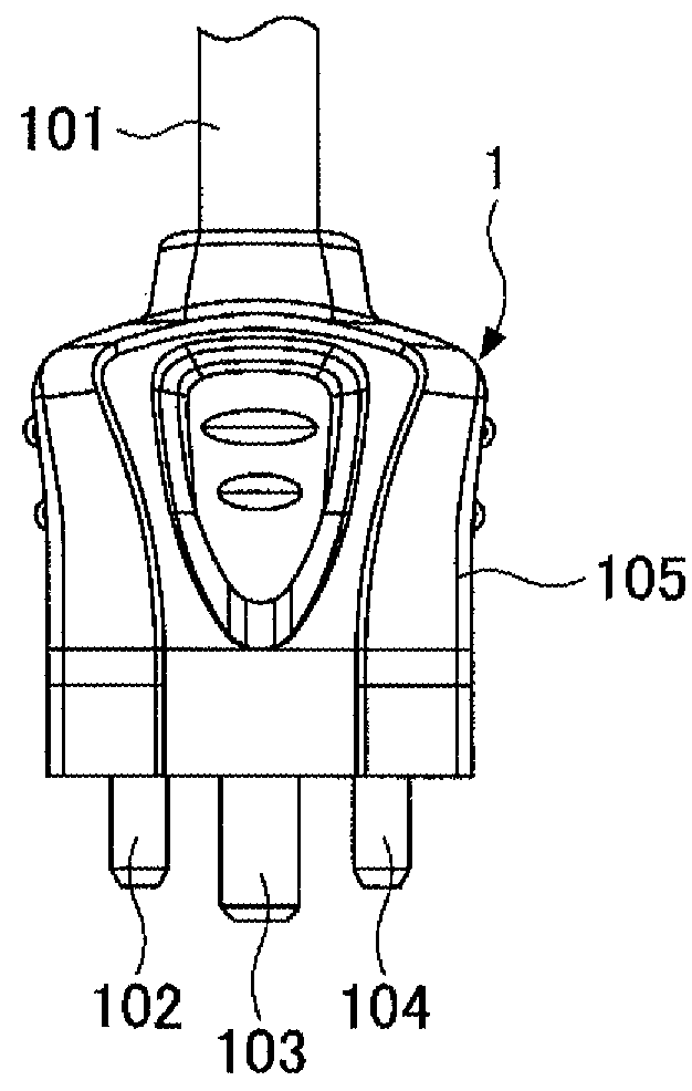 Power distribution apparatus supplying direct-current power