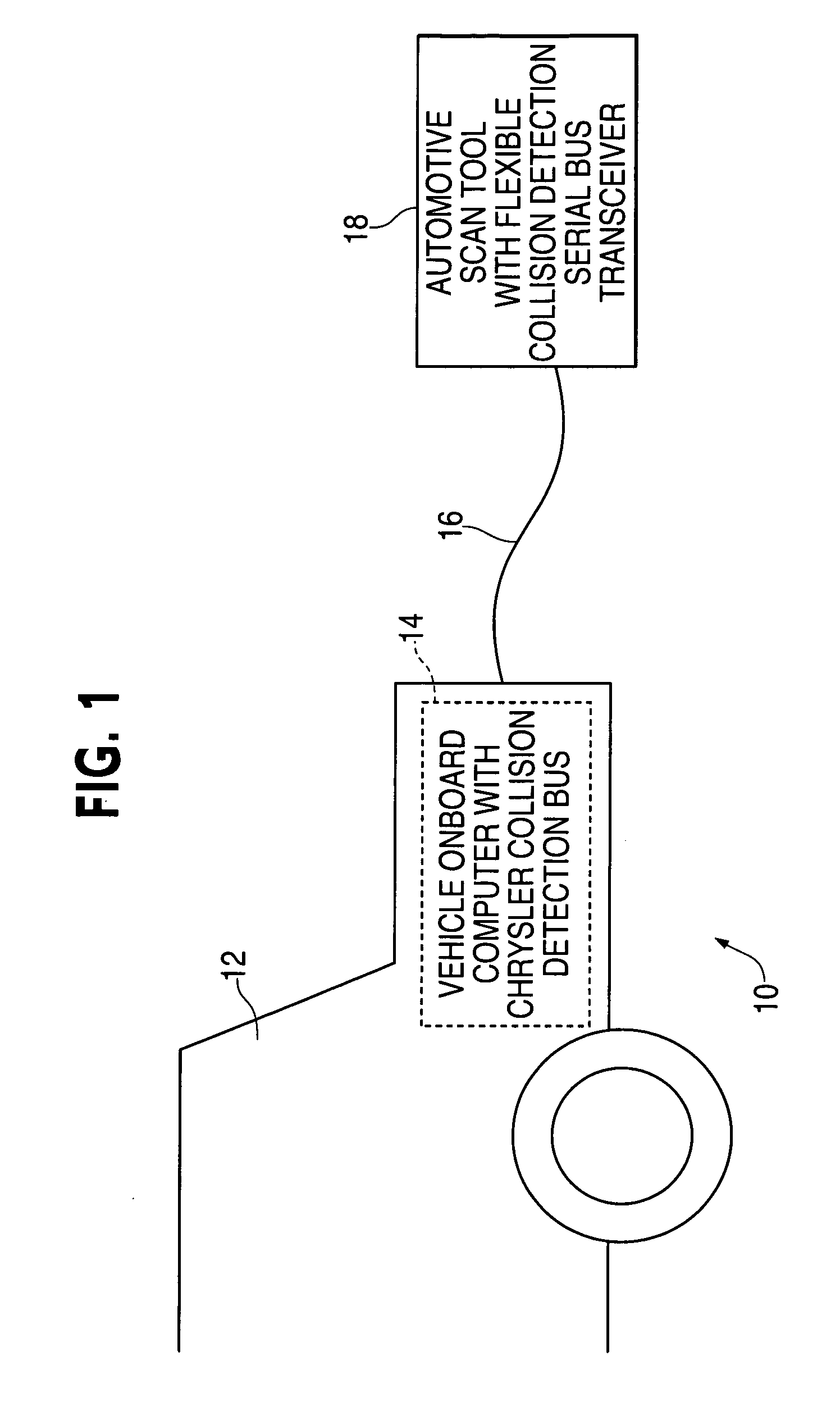 Flexible collision detection serial bus transceiver apparatus and method