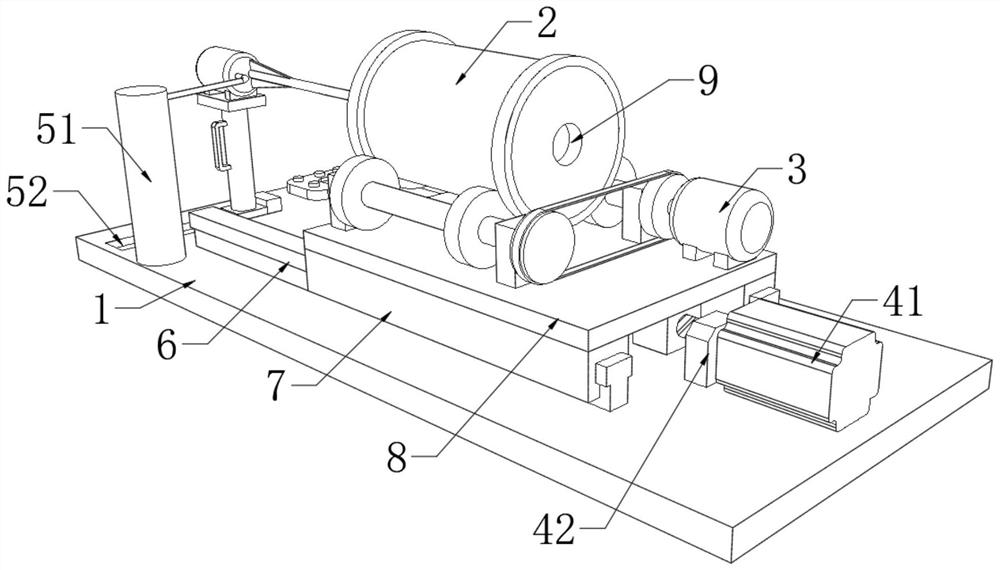 Centrifugal casting mold with inner convex casting and capable of realizing bidirectional movement