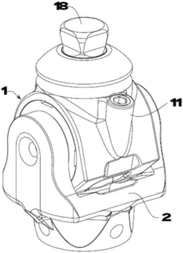 Oil pressure ankle joint