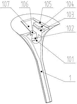 Hidden button type replaceable high-heeled shoes