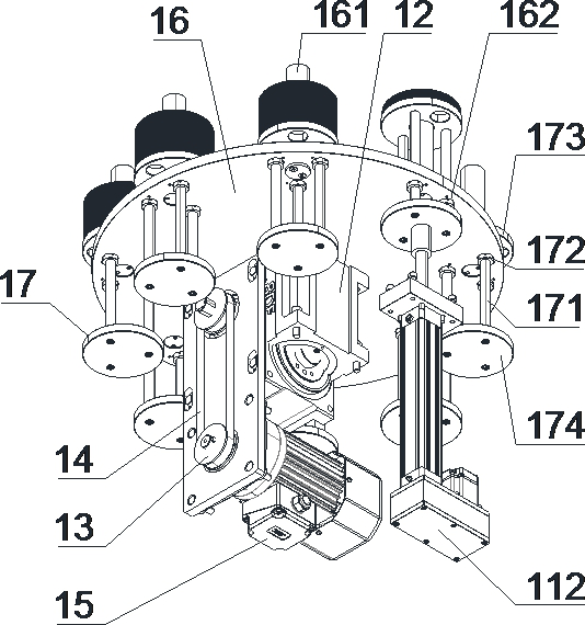 Automatic armature sheet welding equipment