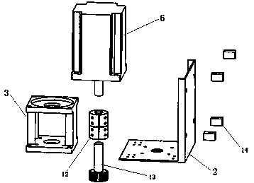 Two-dimensional injection agent compacting device for home decoration sewing