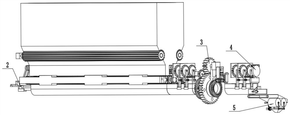 Sugarcane peeling and juicing integrated machine