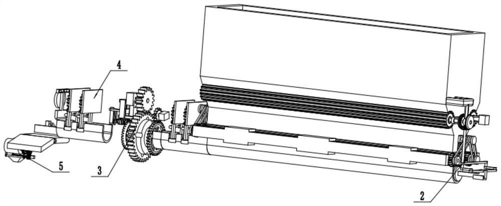 Sugarcane peeling and juicing integrated machine