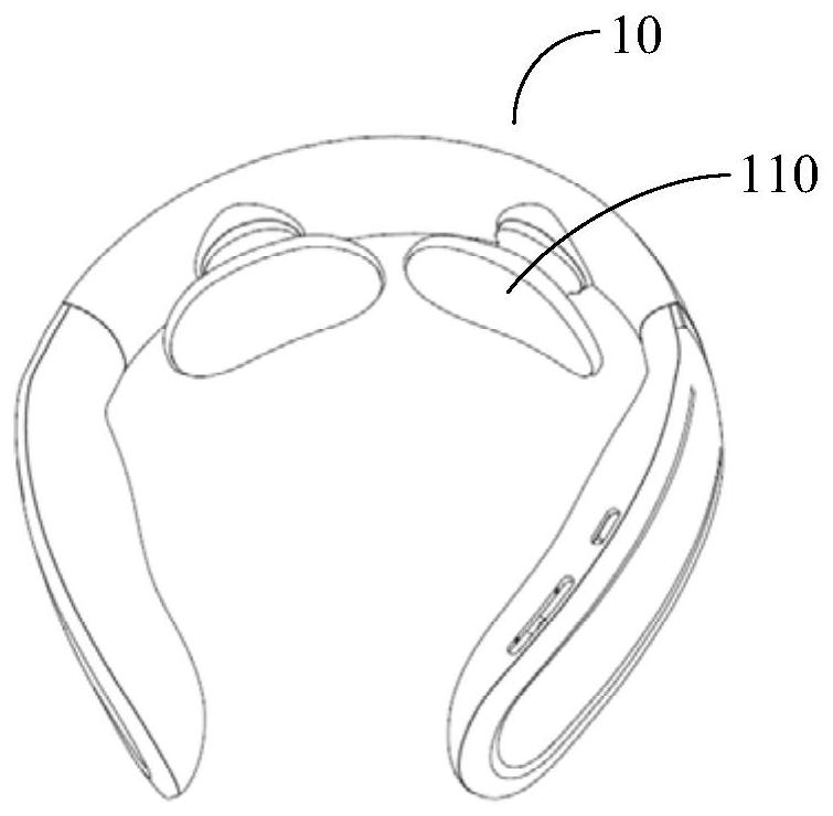 State prompting method and device of massage equipment, massage equipment and storage medium