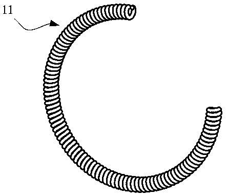 Embolism device and spring rings thereof