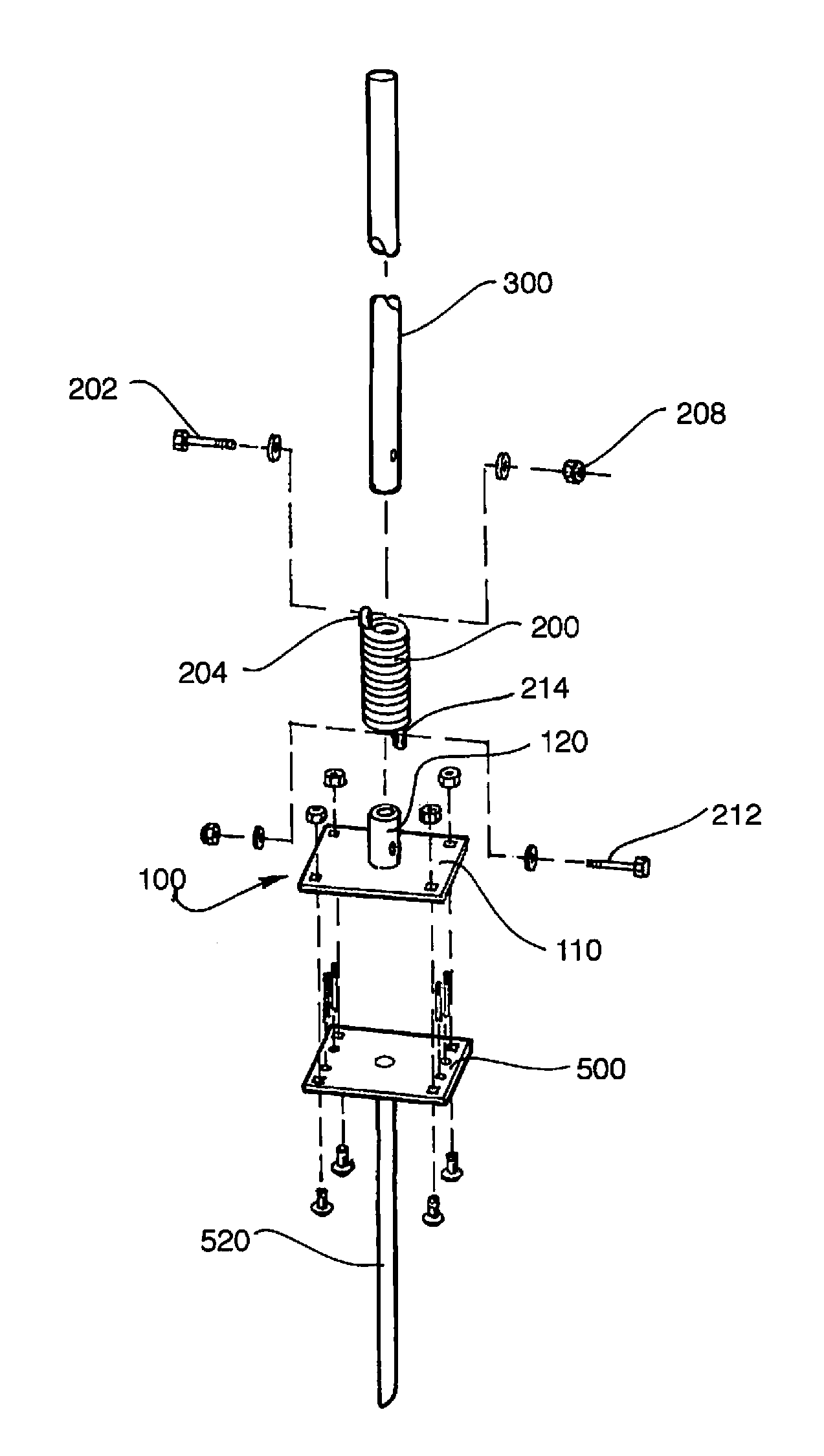 Bendable post