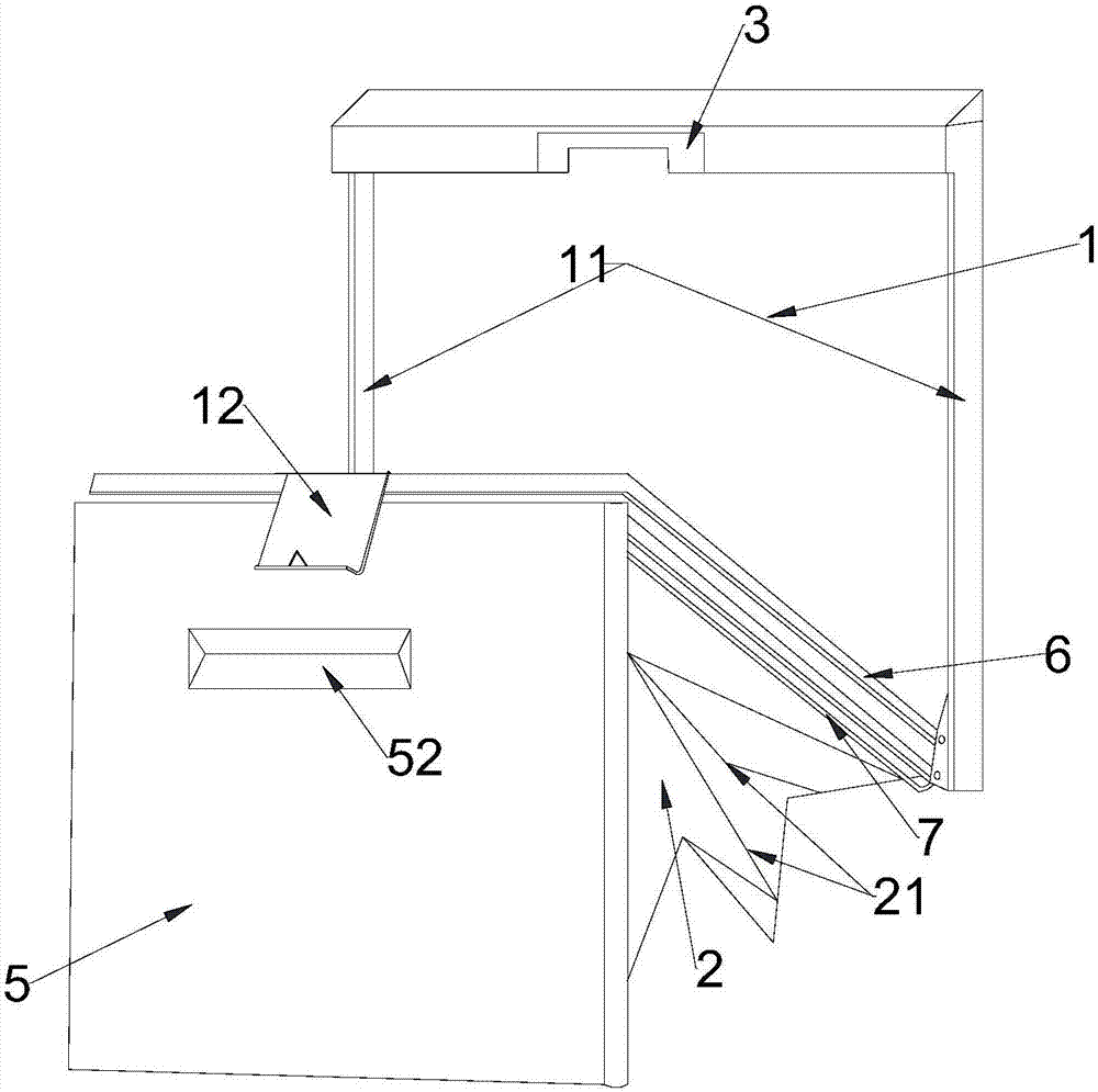 Household intelligent article storage box and article storage and reception system