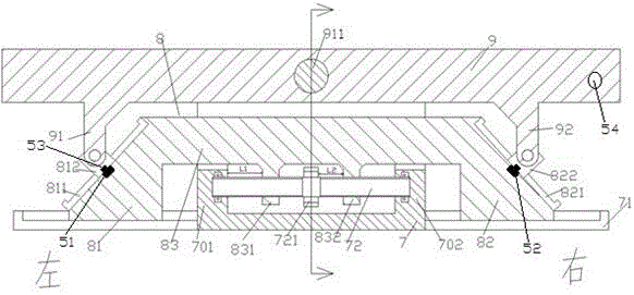 Mechanical machining platform device capable of adjusting angle