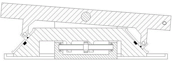 Mechanical machining platform device capable of adjusting angle