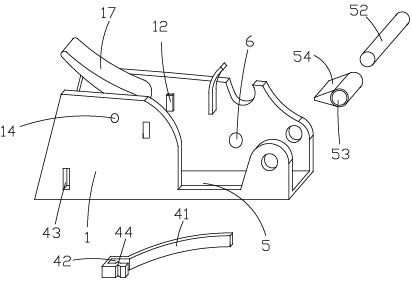 Slide way assembly for assembling combined nut