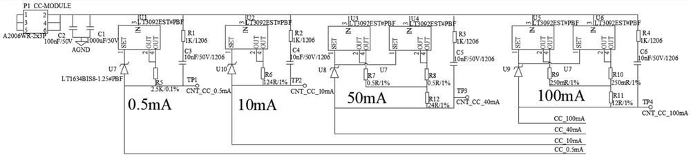 Microneedle electronic test system