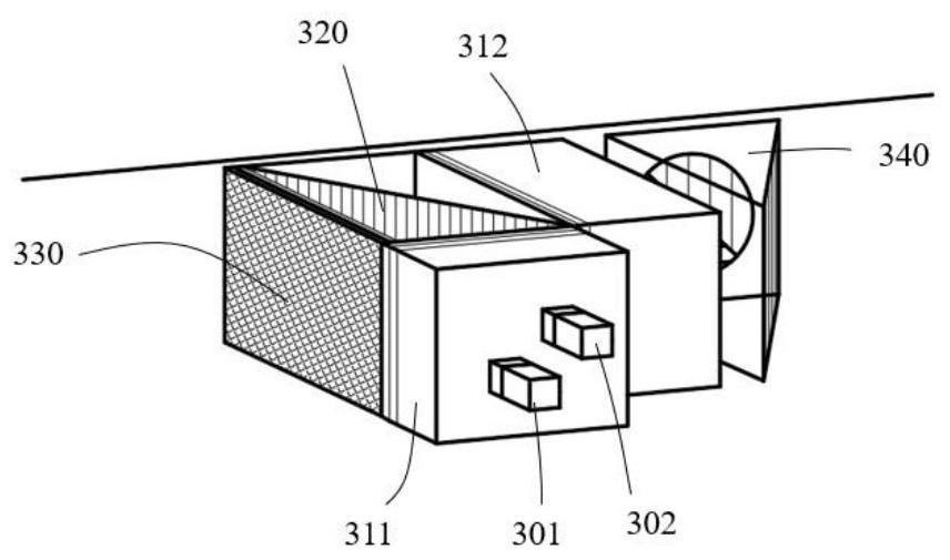 Waveguide diffraction device and display glasses