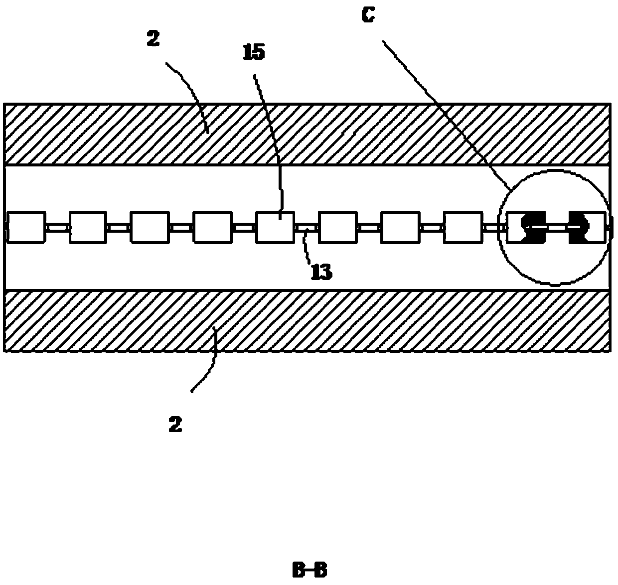 A structural mode of urban underground comprehensive utility corridor