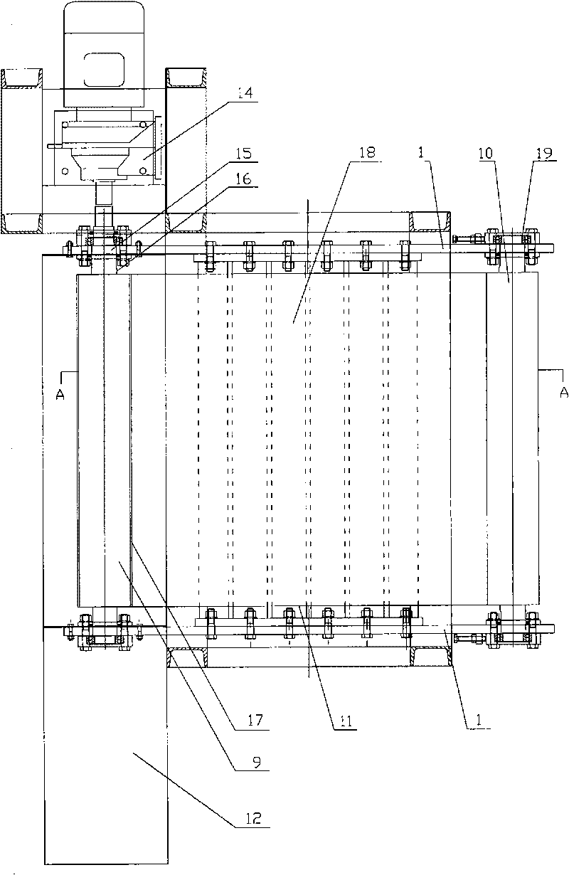 Module type permanent magnetic separation rolling machine