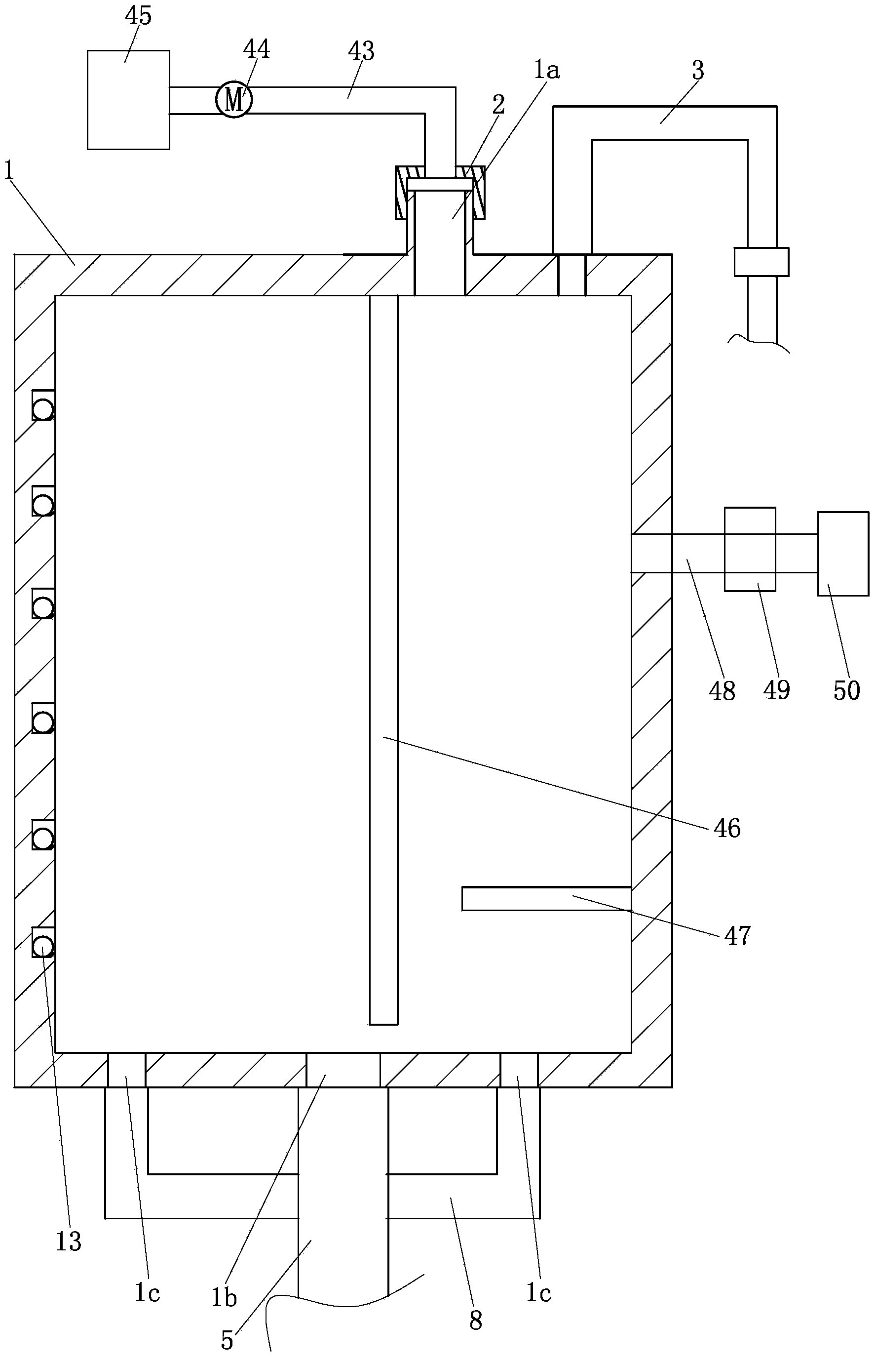 Centralized hemodialysis concentrated liquid feeding system