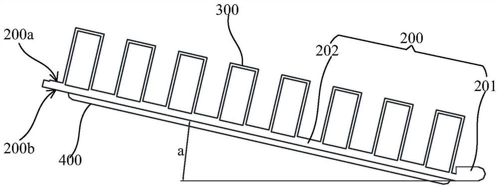 Radiator based on phase change suppression plate and electronic equipment