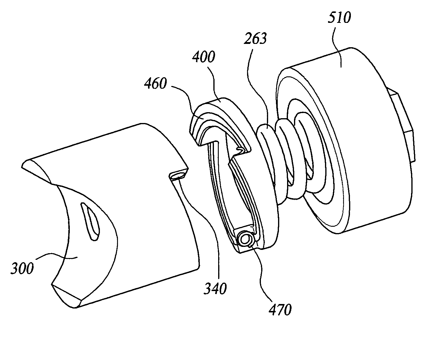 Apparatus for automatically adjusting clearance of support yoke