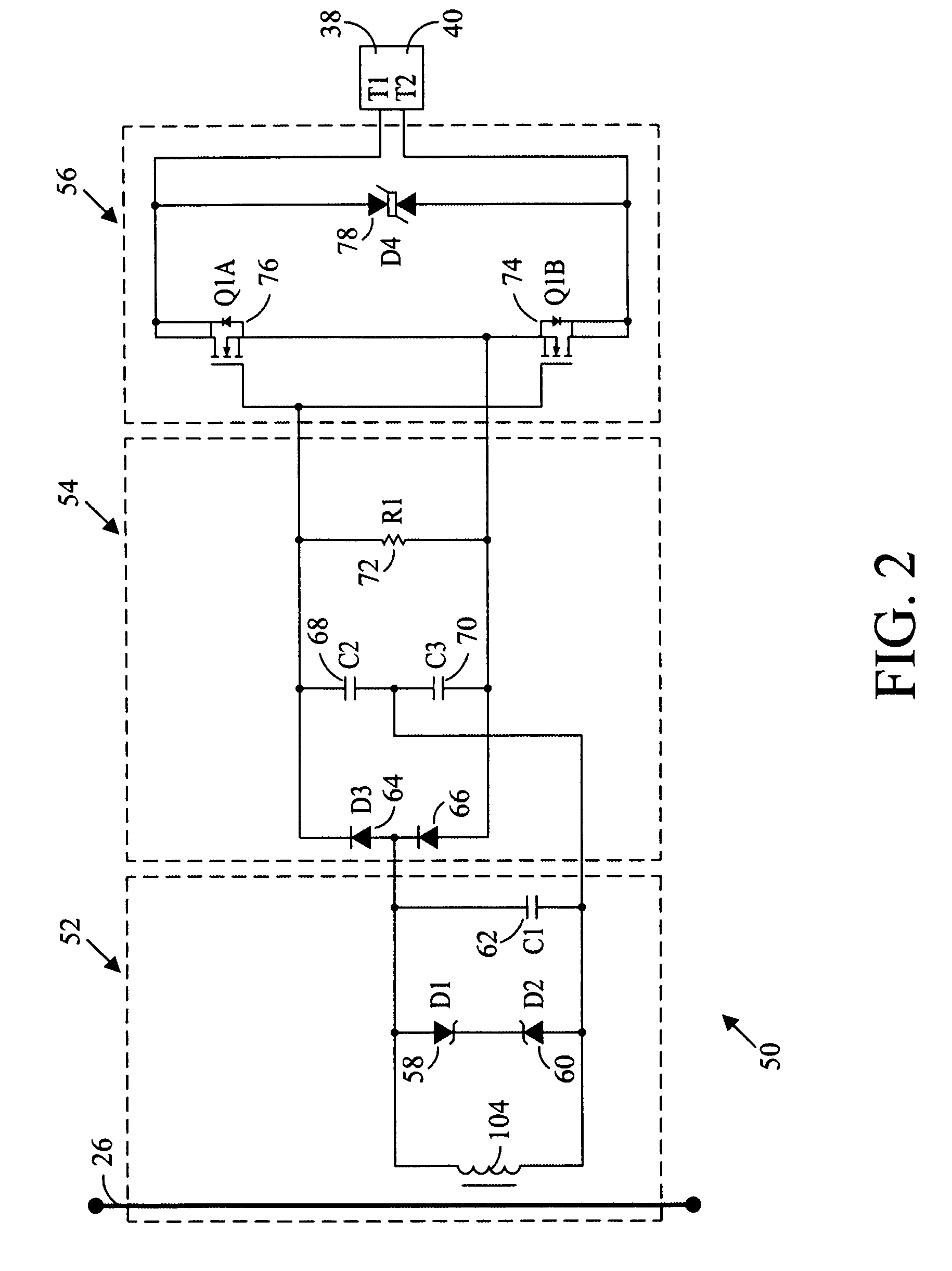 Low threshold current switch