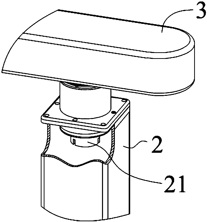 Main operating arm for minimally invasive surgery