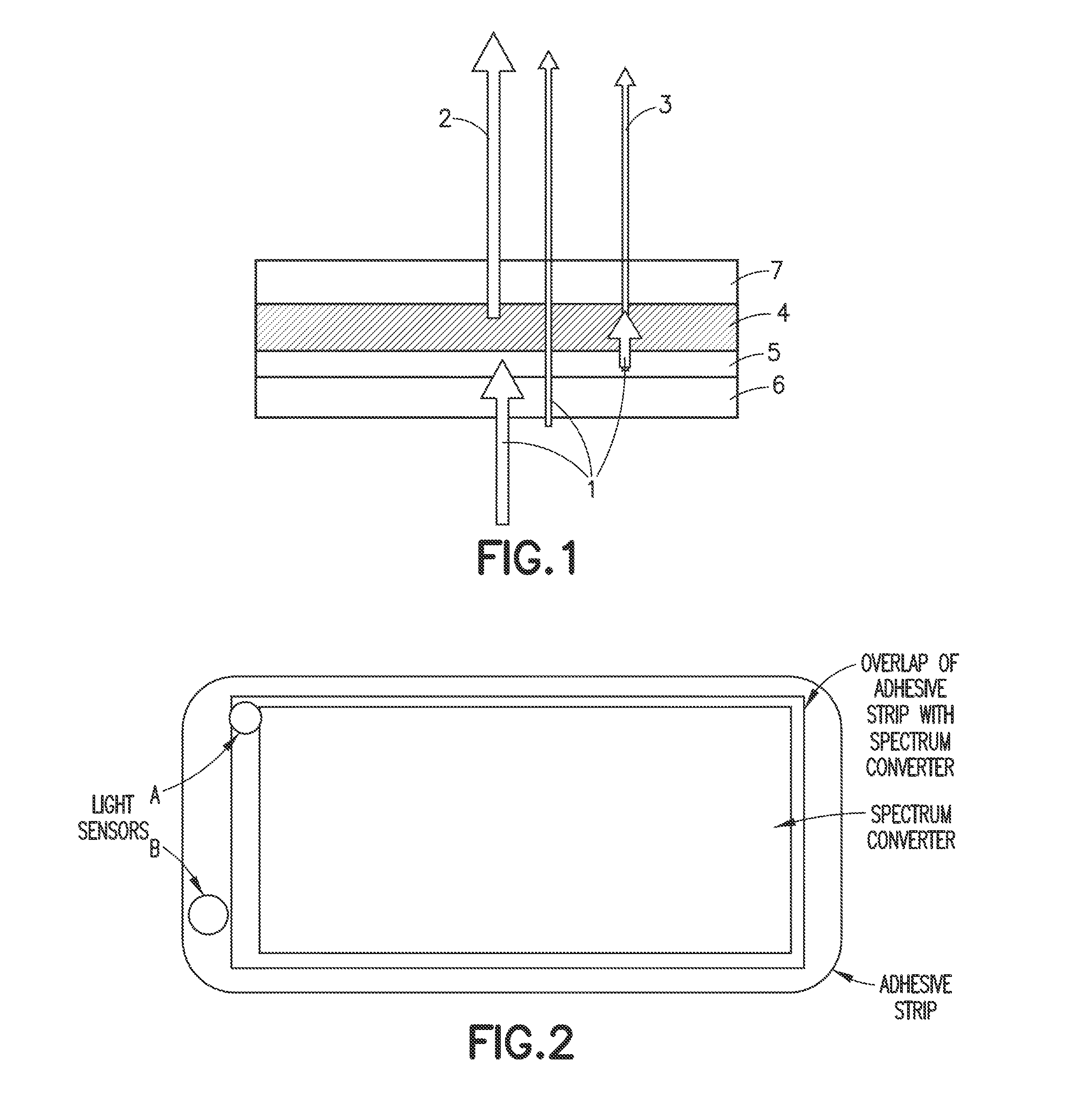 Ambient spectrum light conversion device