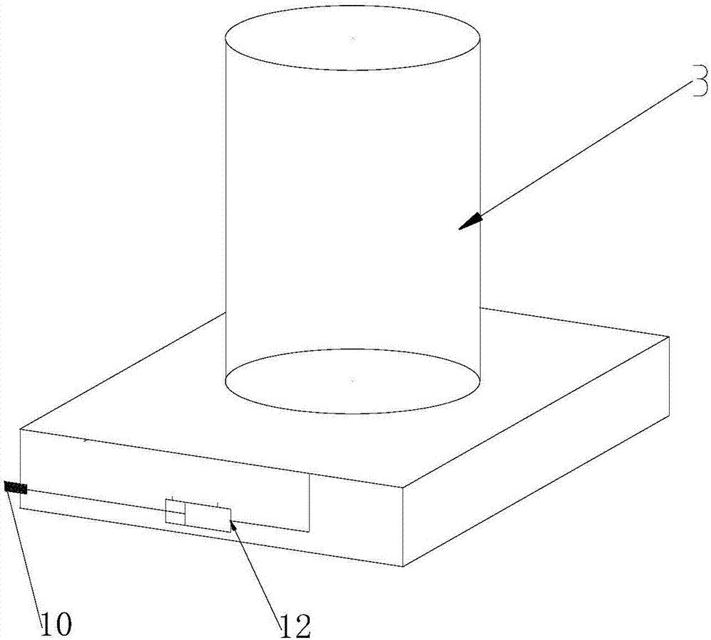 Glass substrate grinding amount measuring method and system