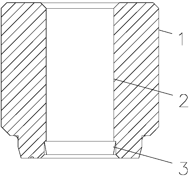 Juicer transmission shaft sleeve and manufacturing method thereof