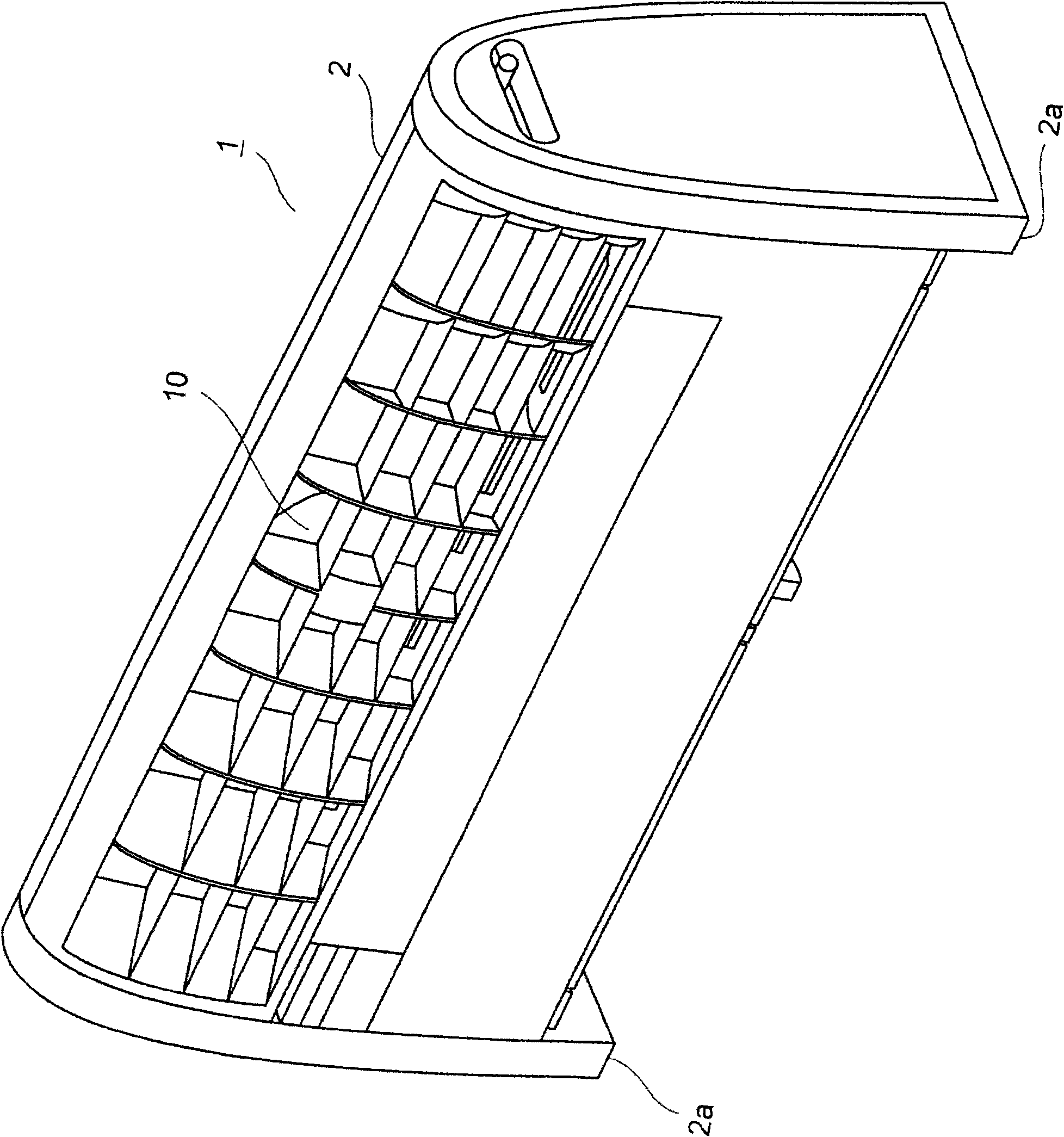 Micro-particle diffusing device