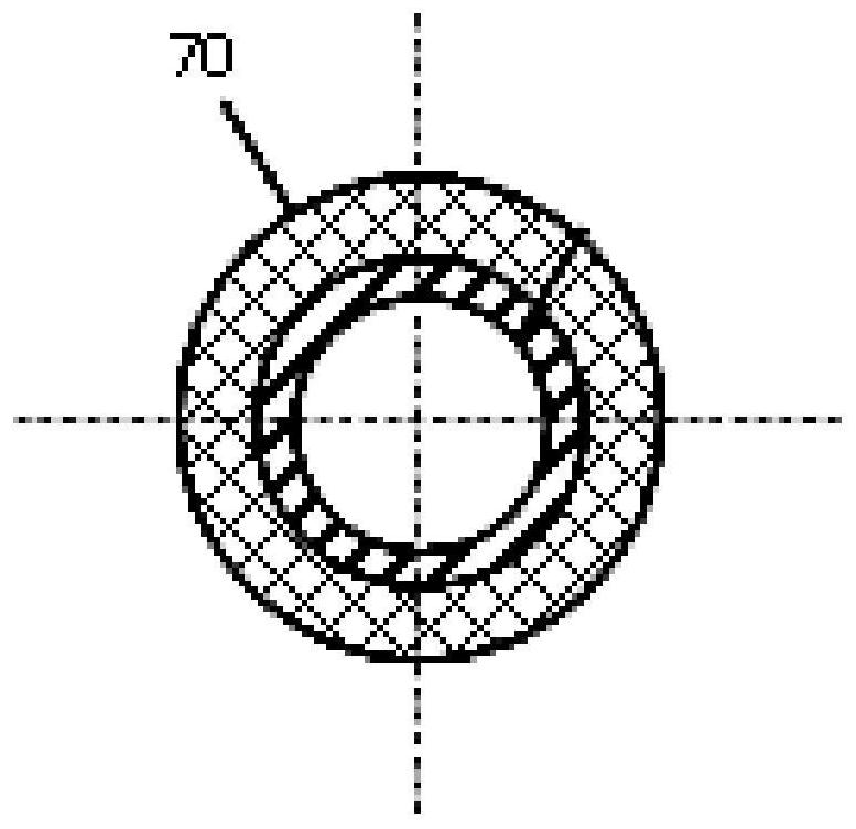 Experimental device for studying the change law of the flow field in the pipeline