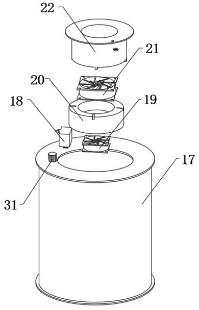 A mobile sweeping robot integrated with an intelligent air purifier