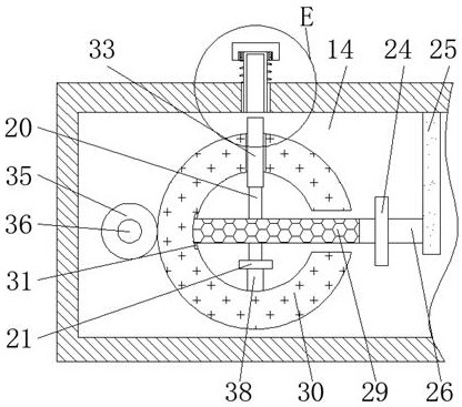 Multi-station grinding tool machining device capable of removing dust