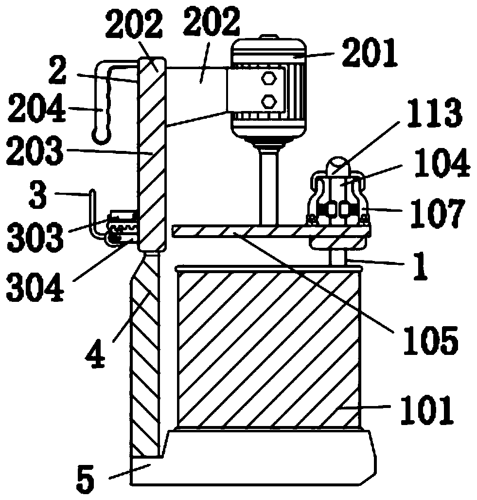 Deoxyribonucleic acid extraction device during nucleic acid detection process